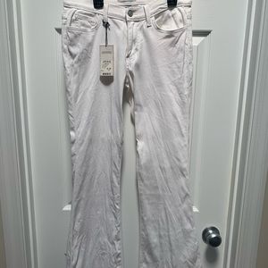 Sz 5 Judy Blue White Flare Jeans NWT